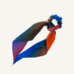 Silk Headband Scarf Detachable Single Wear Romantic French Style - Image 7