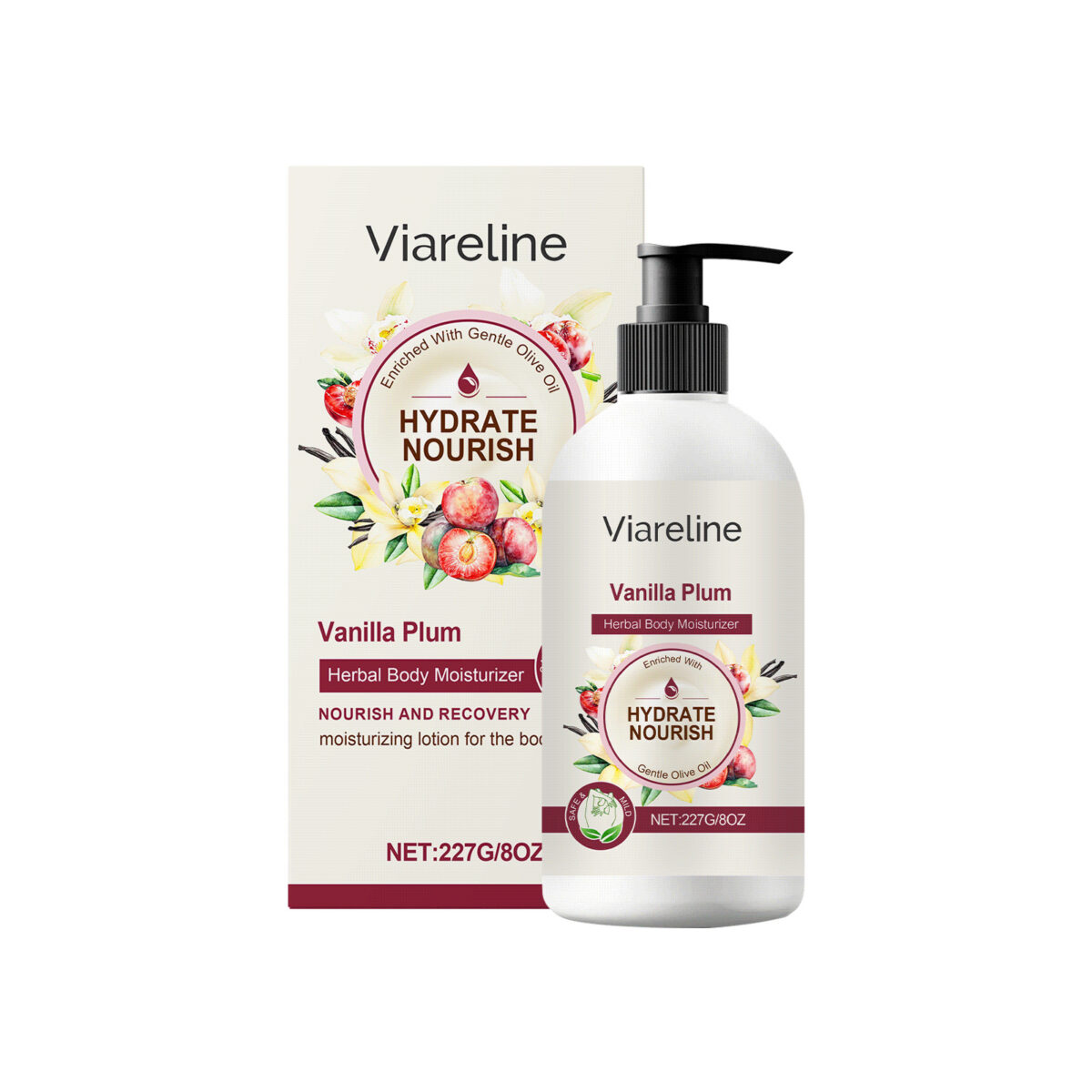 Vanilla Plum Body Moisturizing Cream - Image 1