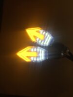 Arrow-shaped LED Motorcycle 12v Electric Vehicle Modification Direction Signal Lamp Arrow Turn Signal - Image 8