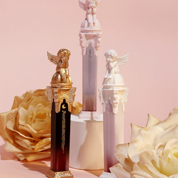 Little Angel Matte Lipstick Velvet White Non-stick Cup
