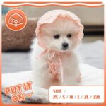Dog Clothes Set Orange Pet Jumpsuit With Hat Fashionable Outfit For Puppy Summer Outdoor Clothing Pet Cat Yorkies Chihuahua - Image 4