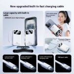 Compact And Portable Large Capacity Portable Power With Cable - Image 5