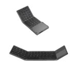 Mini Tri-fold Bluetooth Keyboard Portable Thin Touch - Image 5