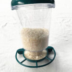Transparent Plastic Suspension Type Automatic Bird Feeder With Cover - Image 2