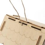 DIY Bird House Yard Gift Shelter Outdoor Unfinished Bird Nest Wooden Nesting Box - Image 6