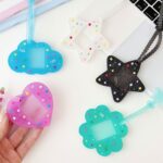 Card Holder ID Photo Photo Mini Truck Soft Rubber Rope - Image 2