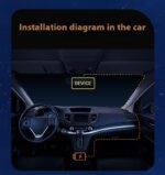 Rearview Mirror 12 Inch 2.5K Tachograph - Image 3