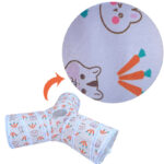 Rabbit Cat Tunnel Suede Cat Three Channel Foldable Pet Supplies - Image 2
