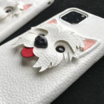 Cute PU Dog All-inclusive Phone Case Protective Case - Image 2