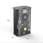 Creative Transparent Industrial Power Bank 10000mAh - Image 3