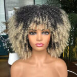African Small Curly Hair Afro Wig Headgear - Image 4