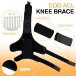 Leg Protector For Dogs Knee Brace Auxiliary Belt Joint Protection Pet Supplies Great Deal - Image 7