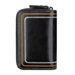 Womens Embroidery Car Stitching Trend Multifunctional Card Case - Image 6