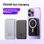 Ultra-thin Magsafe Magnetic 15W Wireless Fast Charge Power Bank - Image 3