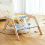 Cat Beach Chair Summer All Seasons Elevated Cat Bed Cat Comfort Sleeping Nest House - Image 6