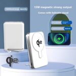 With Cable 35W New QI2 Magnetic Wireless Power Bank - Image 5
