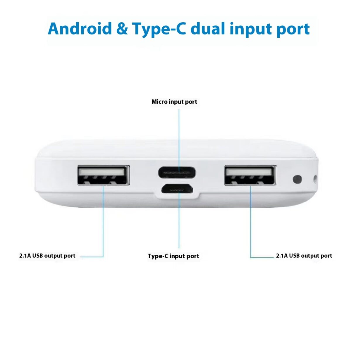Fashion Ultra-thin Mini Mobile Power Bank - Image 4