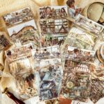 Retro Stickers Life Landscape Series Journal Decoration - Image 2