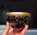 Small Golden Cup Gold Oil Drops Jian Zhan Teacup - Image 4