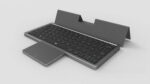 Three-in-one Wireless Bluetooth Touch Pad Wireless Keyboard Leather Sheath Stand Ipad Mobile Phone Universal - Image 5