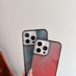 Luminous Quicksand Phone Case Soft Edge Hard Backboard Protective Cover - Image 3