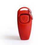 Combo Dog Clicker Whistle - Training Pet Trainer Click Puppy With Guide With Key Ring - Image 5