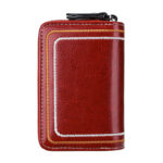 Womens Embroidery Car Stitching Trend Multifunctional Card Case - Image 2