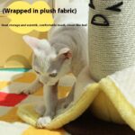 Banana Sisal Scratching Pole Vertical - Image 2
