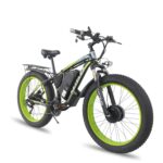 Front And Rear Dual Motor Electric Bicycle 21 Speed Oil Brake Lithium Battery - Image 5