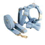 Blue Teddy Bear Dog Breast Collar Pet Collar - Image 10