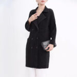 Women's Commuter Solid Color Suit Coat Mid-length - Image 3