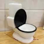 Funny Pet Cat Toilet Water Fountain Automatic Flow Without Plug-in - Image 2