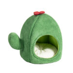 Cactus Cat Bed Warm Enclosed Kitten And Dog Nest Deep Sleep Comfort Mat  Pets Tent Cozy Cave  Indoor Pet Supplie - Image 5
