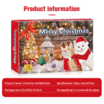 Christmas Blind Box Calendar24 Grid Countdown Cat Toys - Image 2