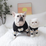 Pet Sweater Autumn And Winter Thick Warm Flowers - Image 2