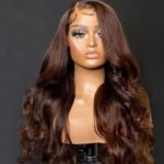 Real Human Straight Hair Wig Head Cover - Image 3