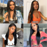 Women's Fashion Simple Human Hair Straight Wig - Image 3