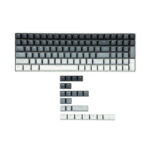 Dual Color Gradient Pbt Dip Dyed Positive Engraved Transparent Oem Keycaps - Image 2