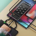 Portable Mobile Phone Holder Four Wire Thin And Light Power Bank - Image 5