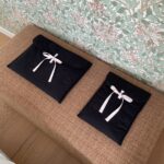 Women's Ballet Style Bow Quilted Computer Bag - Image 3