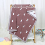 Baby Cartoon Knitted Cotton Cute Windproof Blanket - Image 6