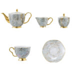 Home Bone China Coffee Cup Set - Image 2