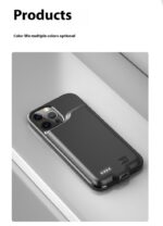Simple Solid Color Ultra-thin Shell Back Splint Power Bank - Image 3