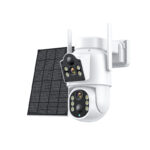 Outdoor Solar Home HD Wireless Wifi Network Plug-in-free Monitor - Image 5