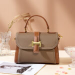 Women's Versatile Leather Fashionable Handbag - Image 4