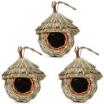 Creative Hanging Straw Bird Nest Manual Environment Layout - Image 7