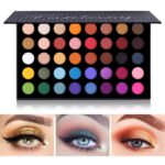 40 Color Murphy Eye Shadow Glitter Earth Color Eye Shadow Plate - Image 3