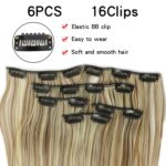Wig Extensions 6-piece Set, Long Straight Hair - Image 4