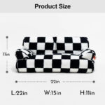 Plush Pet Bed Washable Cats Dogs Sleeping Sofa Thicken Warm Puppy Cat Couch With Anti-Slip Bottom With Detachable Cover Gift For Pet Lovers - Image 7