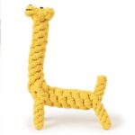 Giraffe Bite Resistant Pet Dog Chew Toys For Small Dogs Cleaning Teeth Puppy Dog Rope Knot Ball Toy Playing Animals Dogs Toys Pets - Image 4